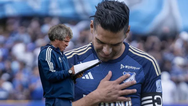 Alberto Gamero y Radamel Falcao García Foto: El Espectador y MFC