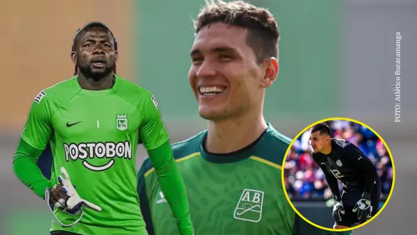 Aldair Quintana con la camiseta de Atlético Bucaramanga -Fotos: RCN, Colombia.com, El País