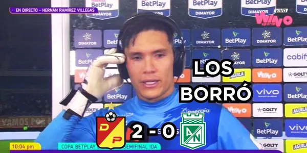 Aldair Quintana habló tras vencer a Atlético Nacional en Pereira.