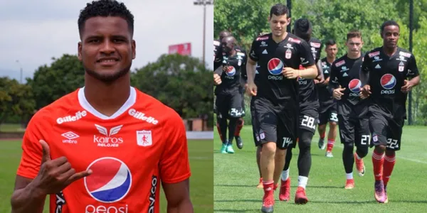 Aldair Rodríguez llegó con ánimos de hacer historia en América de Cali y ya en su primera práctica humilló a dos titulares de Juan Cruz Real.