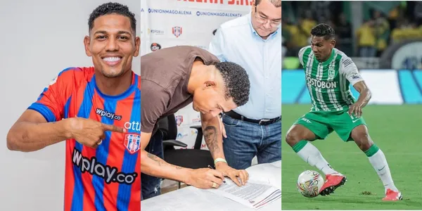 Alexander Mejía fue sacado de Atlético Nacional y el jugador en el Unión Magdalena está trabajando duro para callar a muchos.