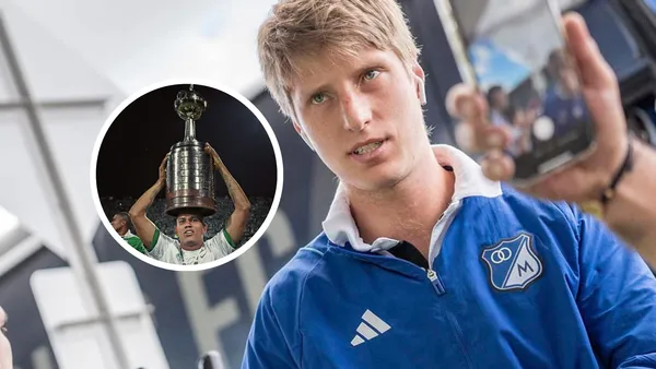 Alexander Mejía y Andrés Llinás Foto: Conmebol Libertadores y MFC