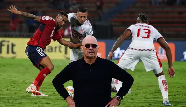 Alfredo Arias como entrenador del Deportivo Independiente de Medellín. FOTO: Noticias Caracol