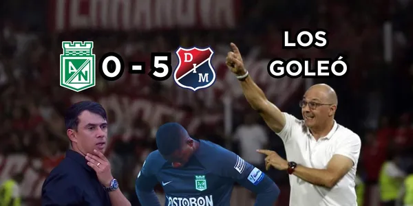 Alfredo Arias con el DIM le pasó por encima a Atlético Nacional.