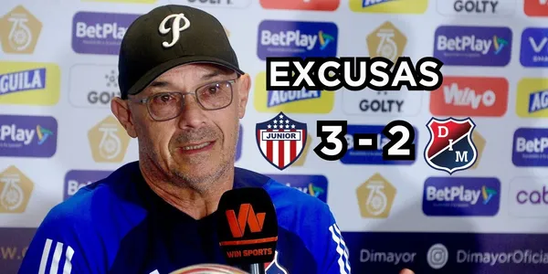 Alfredo Arias habló tras la derrota del DIM contra el Junior FC en Barranquilla.