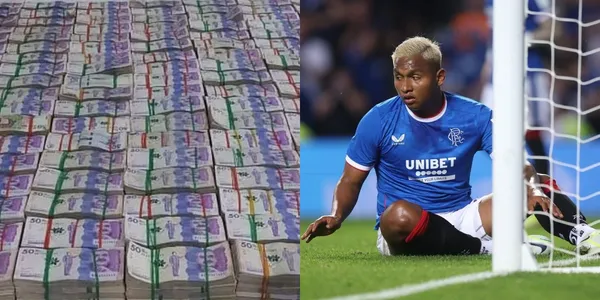 Alfredo Morelos de más a menos en el Rangers de Escocia, le lanzan ácidos comentarios.