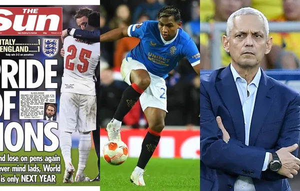 Alfredo Morelos fue destacado por la prensa en Inglaterra sobre su situación en el Rangers.