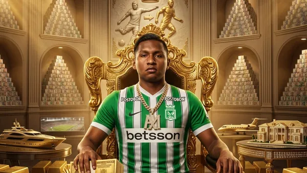 Alfredo Morelos gana una millonada en Atlético Nacional