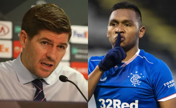 Alfredo Morelos no pasa por un buen momento en el Rangers, su entrenador se cansó y le dedicó un mensaje contundente para que reaccione.