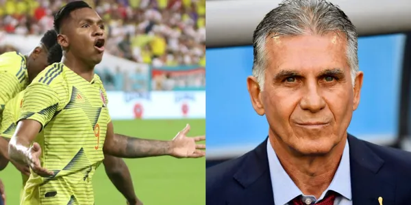 Alfredo Morelos sigue siendo convocado por Carlos Queiroz aunque los hinchas miren su rendimiento y les parezca que no está a la altura del resto.