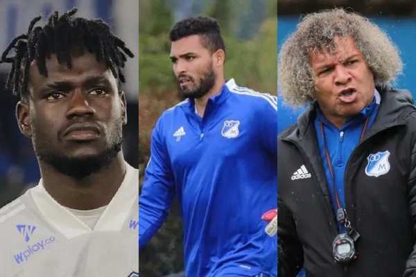 Álvaro Montero cometió una insólita acción en la derrota de Millonarios ante Once Caldas