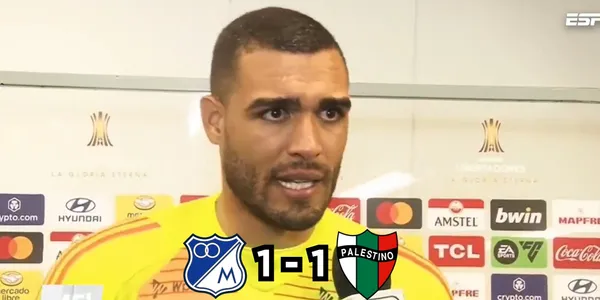 Álvaro Montero dando unas declaraciones