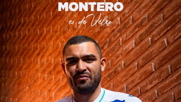 Álvaro Montero es bienvenido en Vélez Sarsfield y mira los detalles de su llegada