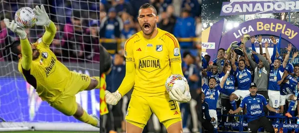 Álvaro Montero fue clave para que Millonarios consiguiera el título por liga ante Nacional