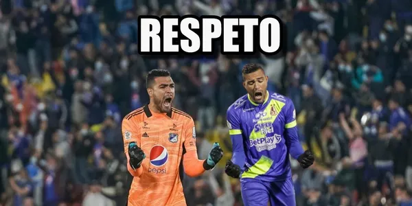 Álvaro Montero de Millonarios FC tuvo un gesto de respeto con el Deportes Tolima.