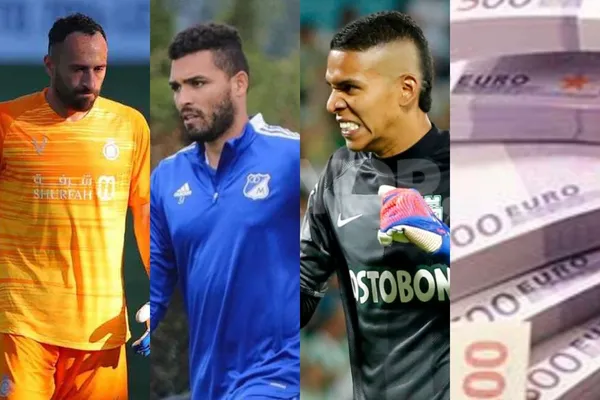 Álvaro Montero de Millonarios y Kevin Mier de Atlético Nacional son figuras en la liga colombiana