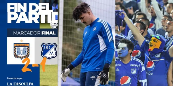 Álvaro Montero se regaló en Millonarios FC contra el Boyacá Chicó.