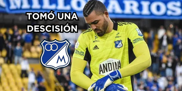 Álvaro Montero tomó una decisión sobre su continuidad en Millonarios FC.