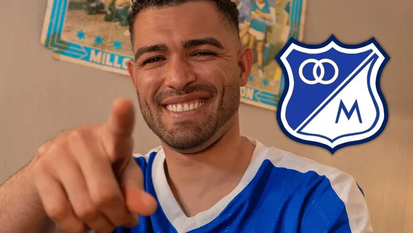 Álvaro Montero y el recuerdo para todos los hinchas tras su paso por Millonarios Foto: Escudoteca y MFC