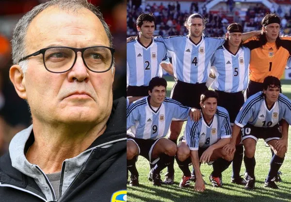 Ambos compartieron camerino cuando Bielsa dirigió a la Selección Argentina.