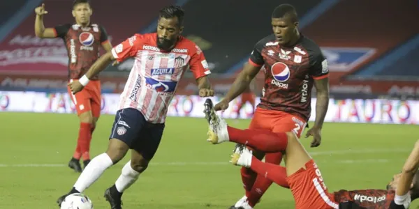 América de Cali cumplió con el primero de tres partidos bravos que tendrá en seguidilla y ante Junior no pasó la prueba pues dividieron honores