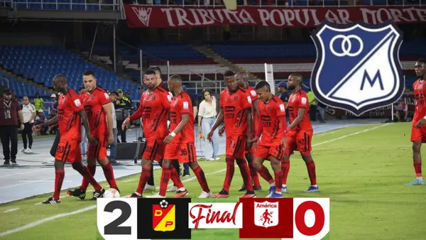 América Cali peor que Millonarios y la reacción de Edwin Cardona y Adrián Ramos