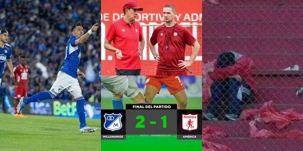 América de Cali no pudo contra Millonarios FC.