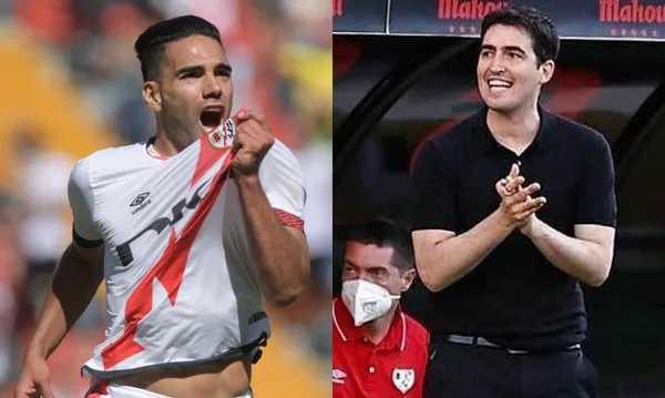 Andoni Iraola no estaba tan seguro del debut tan rápido de Radamel Falcao y lo hizo debutar con algo de escepticismo, pero Falcao lo dejó boquiabierto y el entrenador habló de lo que pasó con el colombiano.