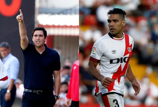 Andoni Iraola lanzó una dura crítica a todos los jugadores del Rayo Vallecano y esta habría molestado a Radamel Falcao en especial.