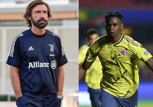 Andrea Pirlo y toda la Juventus vieron el partido de Duván Zapata y esto dijo el DT del club luego de ver al colombiano con la Selección Colombia.