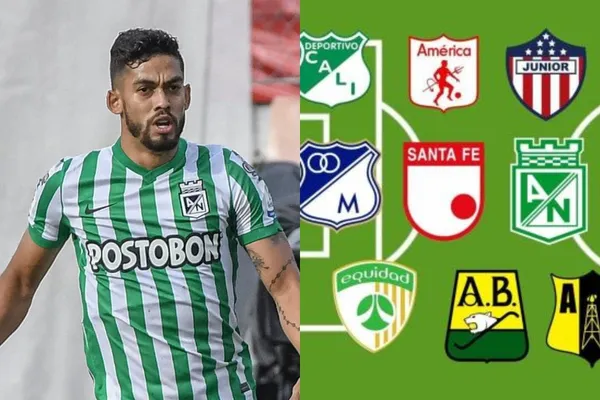 Andrés Andrade no renovaría contrato con Atlético Nacional y podría tener definido su nuevo club en la liga colombiana