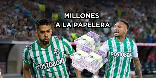 Andrés Andrade y Jarlan Barrera, jugadores que fueron sacados de Atlético Nacional.
