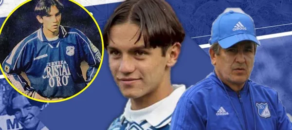 Andrés Chitiva solo jugó en Colombia vistiendo la camiseta de Millonarios