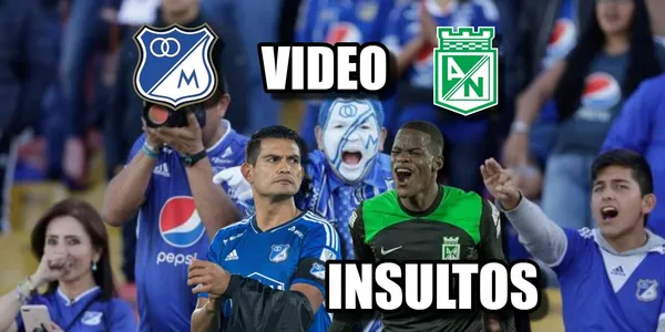 Andrés Felipe Román duramente insultado por los hinchas de Millonarios FC.