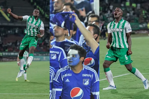 Andrés Felipe Román marcó su primer gol con Atlético Nacional y hubo debate en las redes sociales con los hinchas de Millonarios FC.