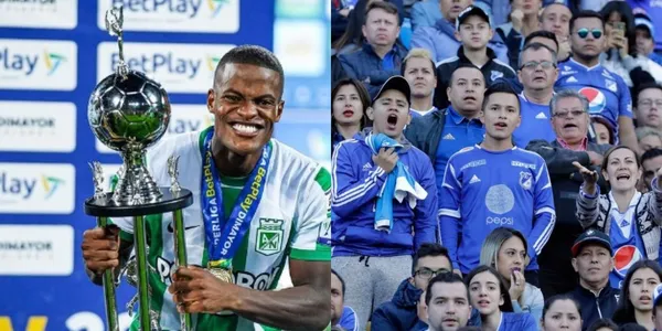 Andrés Felipe Román recibe importante noticia en Atlético Nacional y no tanto para los hinchas de Millonarios FC que le lanzaron malas vibras hace poco.