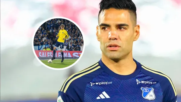 Andrés Llinás y Radamel Falcao García Foto: Millonarios FC