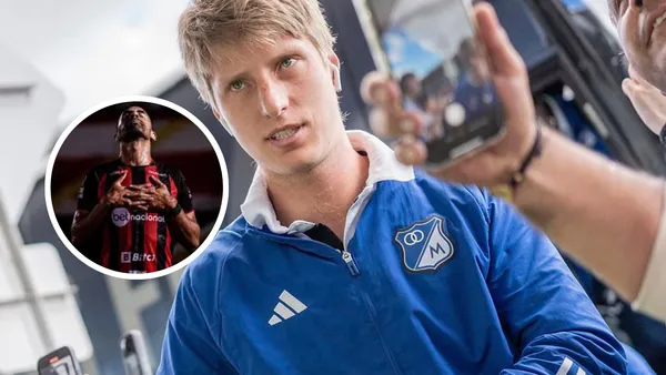 Andrés Llinás y Santiago Tréllez Foto: Millonarios FC y Redes de Santiago Tréllez