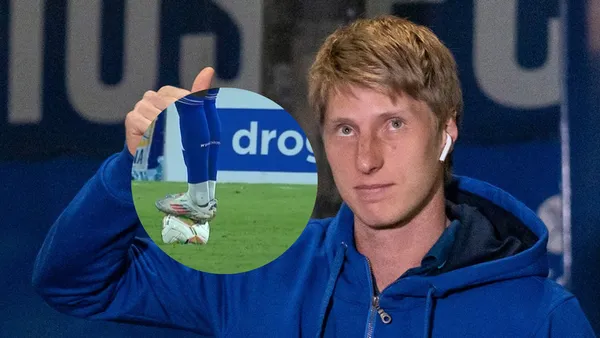 Andrés Llinás y su mensaje a los críticos de Neyser Villarreal Foto: MFC y Captura de WIn Sports