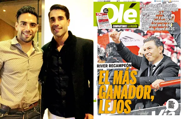 Ante la inminente llegada de Miguel Ángel Borja al River Plate, la prensa en Argentina recordó a Radamel Falcao y Juan Pablo Ángel.