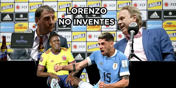 Antes del Colombia contra Uruguay le mandan un dato importante a Nésor Lorenzo.
