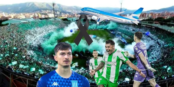 Antes del partido entre Atlético Nacional y Racing un argentino perdió la vida.