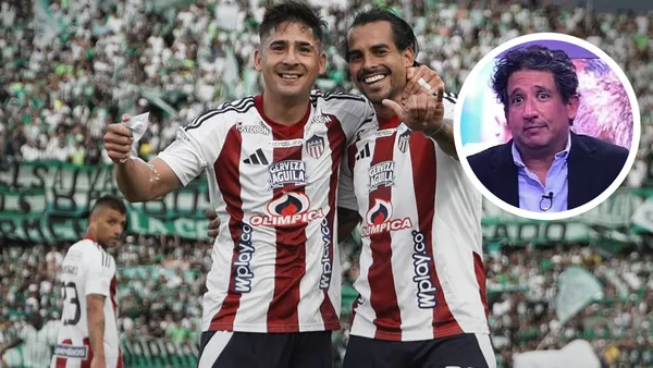 Antonio Casale encendió la polémica en Barranquilla con Junior y luego tuvo que salir a responder. Foto: Captura de ESPN y Junior FC