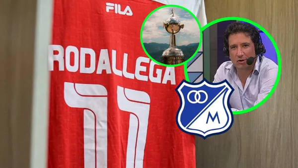 Antonio Casale Foto: Independiente Santa Fe, Captura de X, Escudoteca y Conmebol