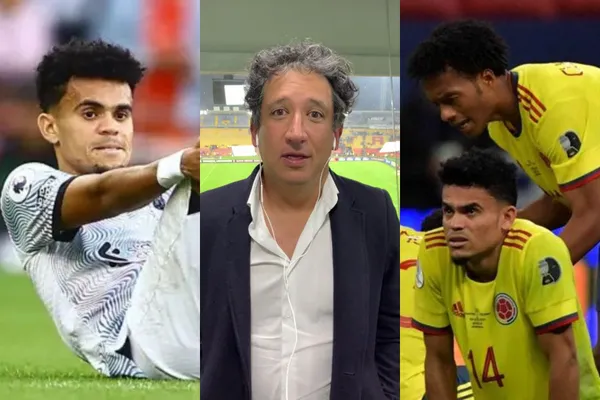 Antonio Casale hizo un comentario sobre la lesión de Luis Díaz y la Selección Colombia.