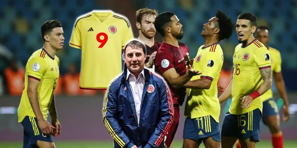 Apareció el 9 goleador que le caería muy bien a la Selección Colombia para vencer a la Selección Venezuela en las Eliminatorias.