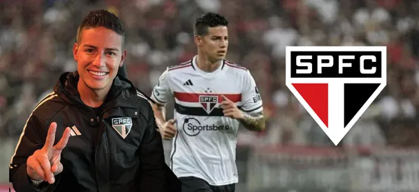 Apenas empezó la liga y el primer capricho que tuvo James a Sao Paulo de Brasil
