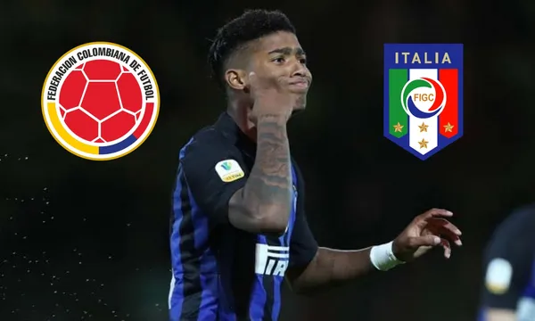 Apenas tiene 18 años y su despliegue de futbol es impresionante, jugará en el Inter de Milán pero en la Selección Colombia lo rechazaron mientras que en la Selección Italia lo convocaron sin pensarlo dos veces.