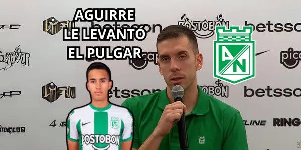 Arias habló en Nacional. Foto tomada de captura de pantalla rueda de prensa Nacional en YouTube y de DIMAYOR rueda de prensa.