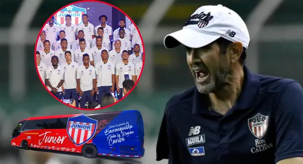 Arrugaron con Junior en liga y los dos troncos que bajan del bus de Arturo Reyes